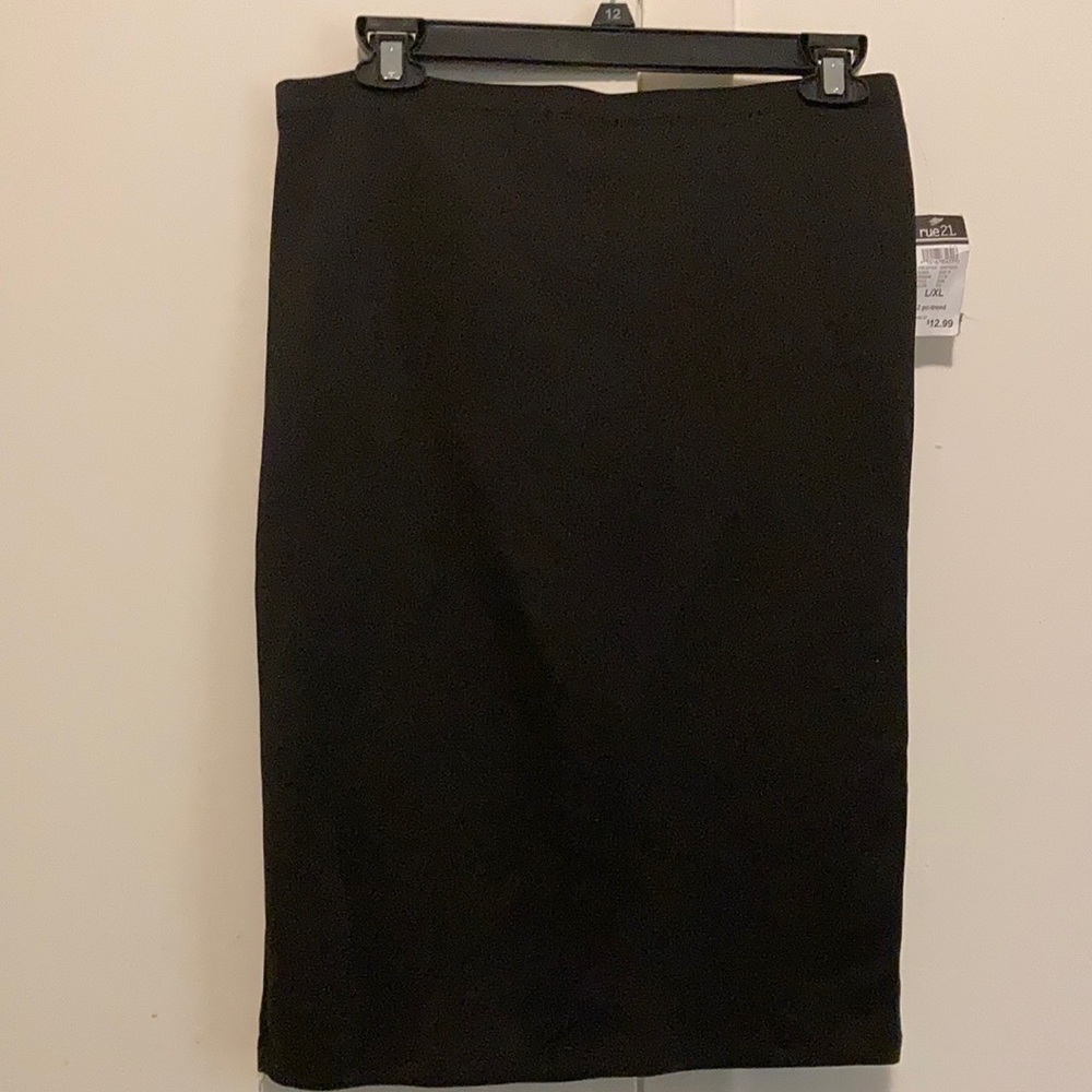 Black skirt